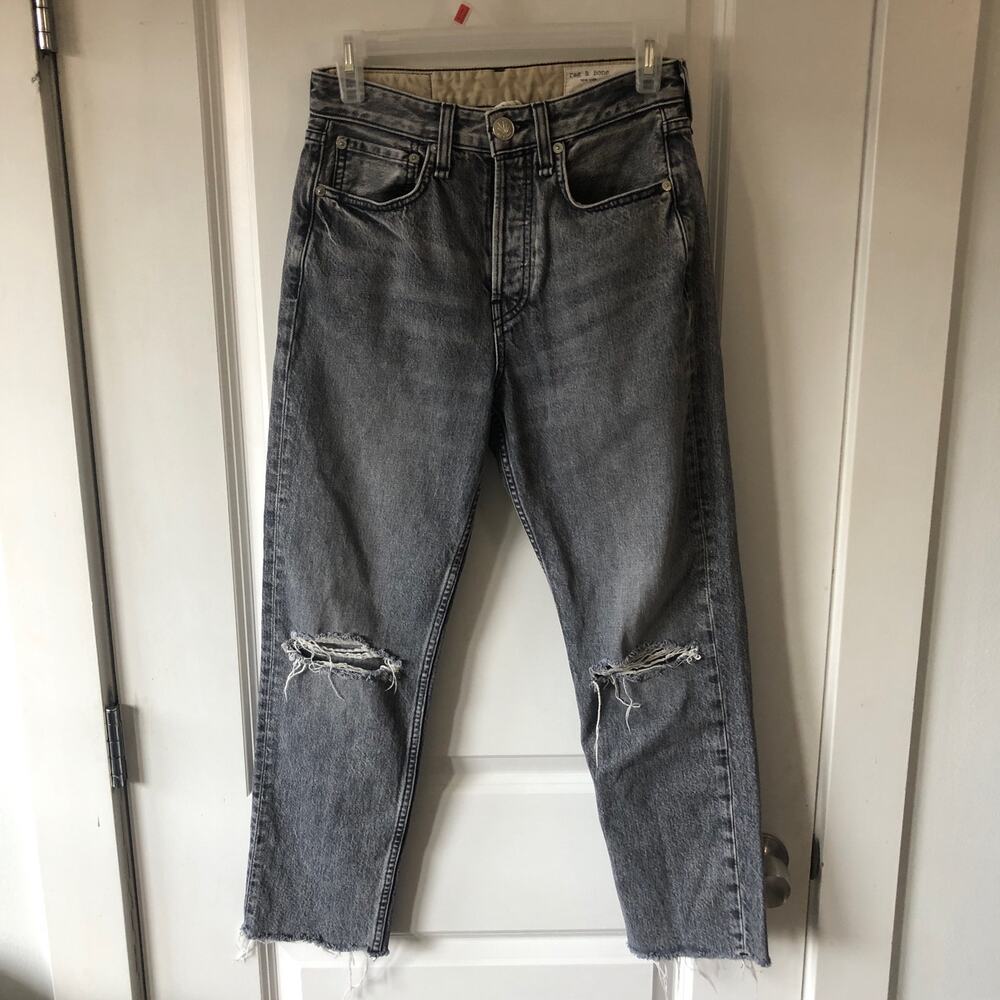 Rag & Bone Maya High Rise Ankle Slim in Zeus Women's Jeans size 25 NWOT's $255